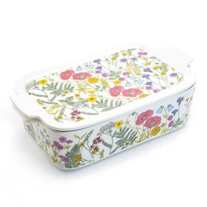 Poppy Meadow 2 qt. Rectangular Casserole
